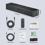 Larksound soundbar in a gaming desktop setup