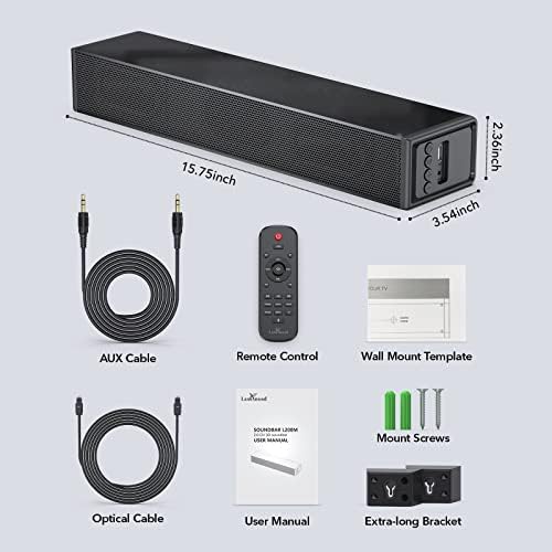 Larksound soundbar in a gaming desktop setup