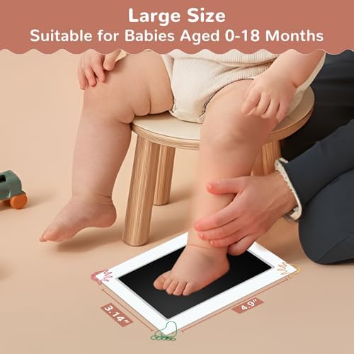 Clean touch inkless pad showing zero contact ink transfer system