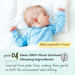 Lavons plant based fabric conditioner reducing wrinkles on cotton clothes