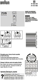 Braun 70S Replacement Head, Silver - Image 4