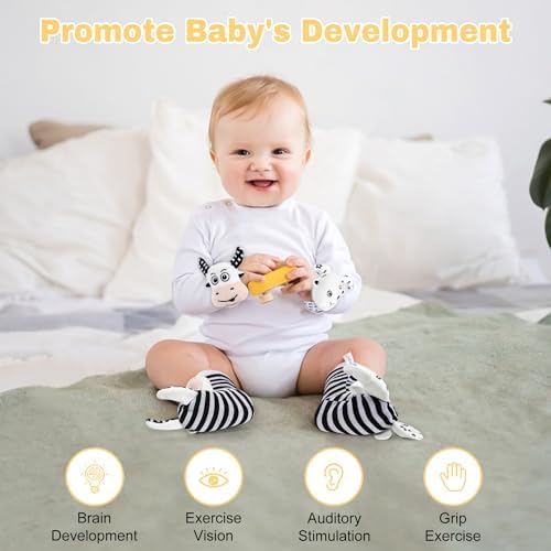 Top view of complete Iaovueby baby gift basket contents