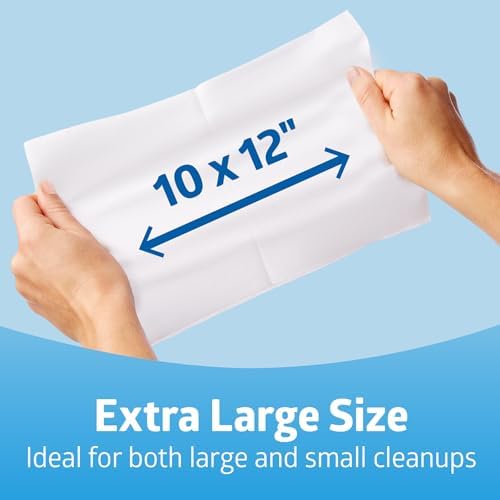 Hospital-grade Medline dry cleansing wipes 50 count bag