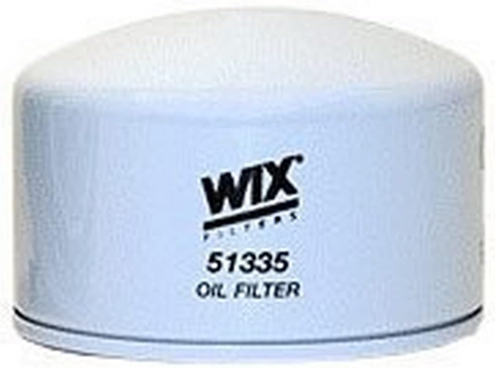 Wix spin-on lube filter front view automotive part