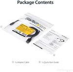 StarTech imported USA data recovery adapter cable packaging overview
