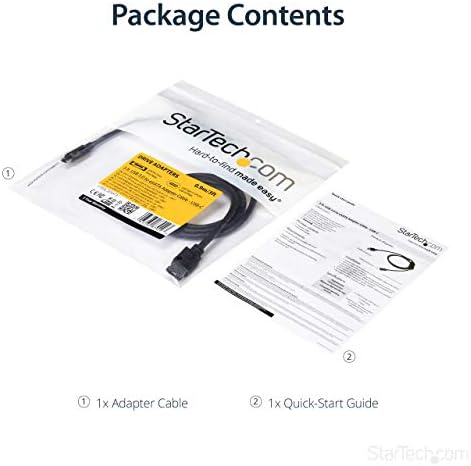 StarTech imported USA data recovery adapter cable packaging overview