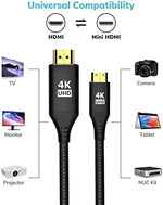 High speed HDMI 2.0 cable by KELink displayed at full 3.3 feet length.