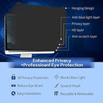 Verponity removable privacy filter matte versus glossy dual finish comparison