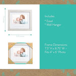 Kate And Milo wood frame packaging showcasing authentic imported USA nursery decor.