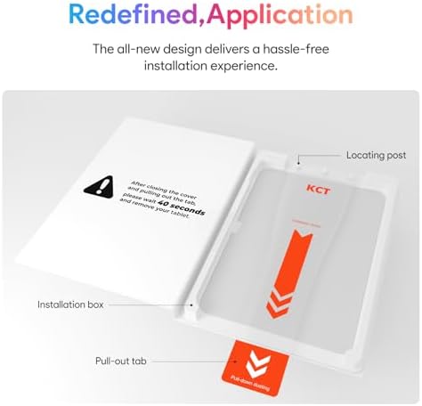 iPad 11th generation with KCT paperfeel screen guard applied