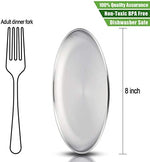 Four pack of HaWare metal plates for toddlers