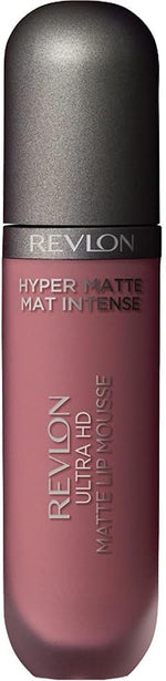 Revlon Ultra HD Lip Mousse Hyper Matte, Longwearing Creamy Liquid Lipstick in Pink, Dusty Rose (800), 0.2 oz - Image 13