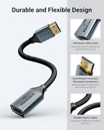 VCELINK 8K cable connected to streaming stick device