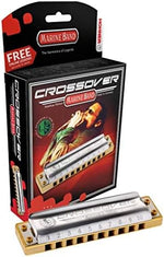 Marine Band Crossover Harmonica in Chrome - Key of Bb - Image 2
