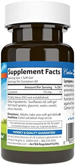 Carlson antioxidant supplement for prostate and cardiovascular wellness support