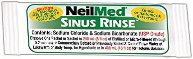 NeilMed's Sinus Rinse Extra Strength Pre-Mixed Hypertonic Packets 70 Count Box - Image 7