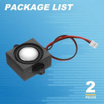 PATIKIL three watt small electronic speaker showing the reverse side internal magnetic circuit structure