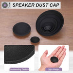 Side profile view of 40mm speaker dust cap