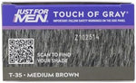 Back label details of Just For Men Touch of Gray hair dye for men