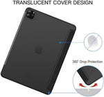 Protective tablet case showcasing Apple Pencil magnetic attachment on the side