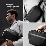 Alpaka Go Sling Mini V2 front pocket with magnetic MOD key tether