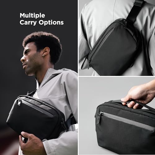 Alpaka Go Sling Mini V2 front pocket with magnetic MOD key tether