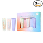 Kate Somerville Pore-fect Skin Edit Travel Kit front view showcasing the three packaged cleanser bottles