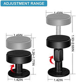 Krisler headboard stoppers four piece set unpacked on a flat background