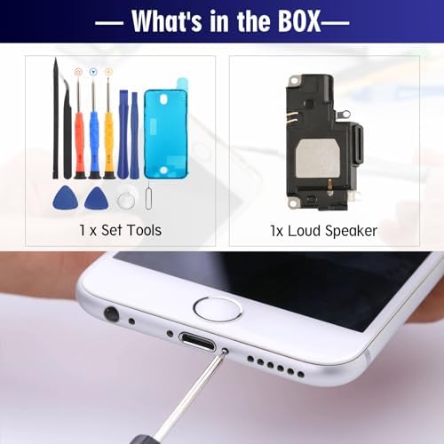 Packaging of Ywlrong iPhone 12 Pro Max audio repair assembly