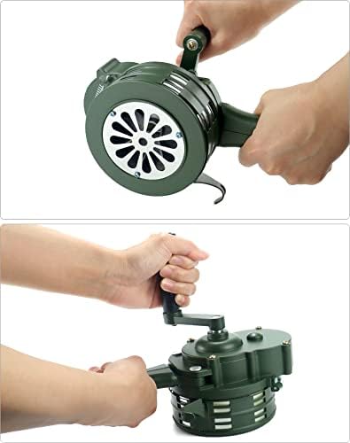 Industrial hand held siren horn for factory emergency use