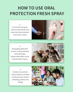 JUC alcohol-free mouth spray packaging details