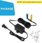 UYODM black flat power cord designed for easy window routing and clean exterior installation.