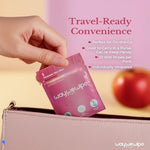 WayWeWipe hypoallergenic plant-based wipes texture close up for sensitive skin care.