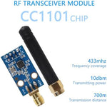 Aoicrie CC1101 wireless module SPI pins close up