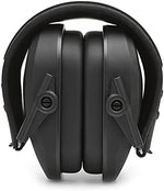 The adjustable headband mechanism of the authentic imported Walker's tactical ear muffs showing sizing flexibility.