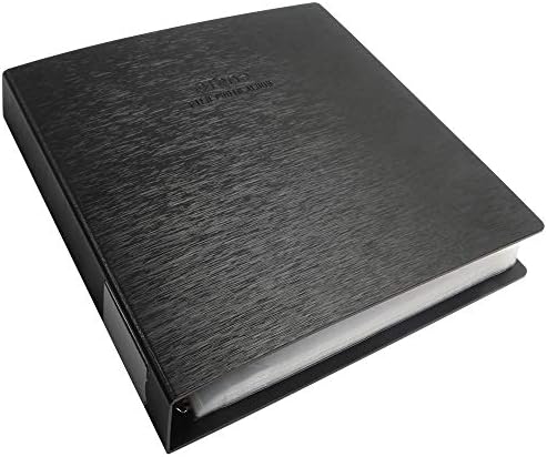 Etone 3-ring binder with protective hard slipcase for film negatives