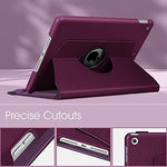 Fintie automatic sleep wake cover exhibiting magnetic strip technology during closing motion.