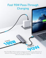 Anker portable dongle highlighting the 4K HDMI video output connection port.