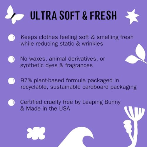 Molly's Suds lavender fragrance eco friendly packaging side view detailing instructions