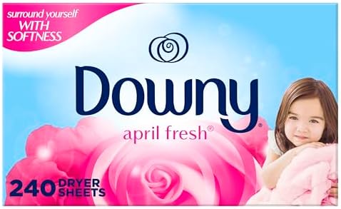 Downy April Fresh Fabric Softener Dryer Sheets, 240 Count - Image 2