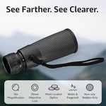 Side profile of Barska Blackhawk waterproof outdoor monocular