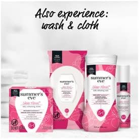 Authentic USA imported Summer's Eve 2 Pack freshening spray packaging details