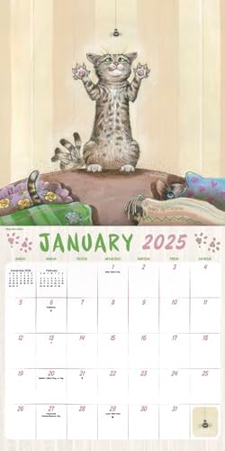 2025 Gary Patterson - Cats Wall Calendar - Image 3