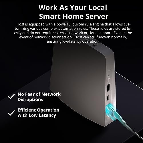 Sonoff iHost smart hub packaging and included components
