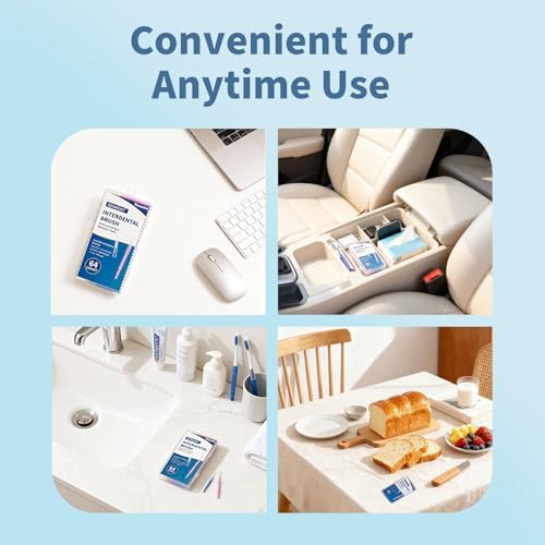 Genkent orthodontic tooth cleaning kit showcasing packaging detailing authentic USA imported dental brush features.