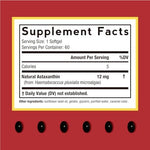 Doctor's Recipes microalgae supplement label showing non GMO and gluten free certifications