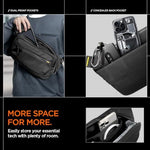 Spigen Life KD410 Klasden Sling Bag padded shoulder strap and buckle