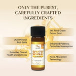 Premium 24K ormus gold concentrate powder scoop