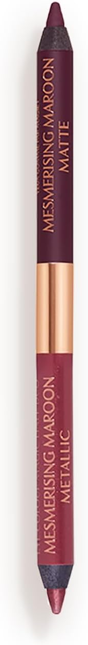 Applying Charlotte Tilbury Magic Eyeliner to eyes