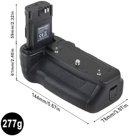 JLWIN dual battery compartment tray open showing slots for two mirrorless camera power cells.